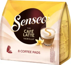 Senseo Café Latte Vanilla 10er Pack Kaffee Pads 10x 8 Pads, 80 Getränke -Kaffeegetränkeladen a97f1a2b0dceb441a06ac8ca36287a61