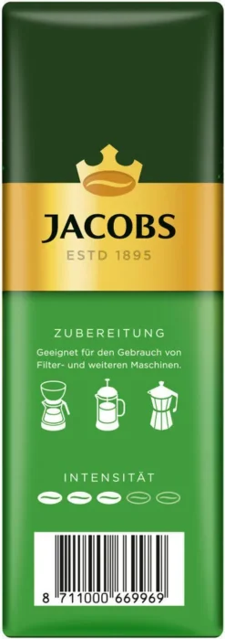 JACOBS Filterkaffee Auslese Klassisch 6 X 500 G Pulver-Kaffee Gemahlen Röstkaffee -Kaffeegetränkeladen ac23ab096f0fe2009834d5bedde55550