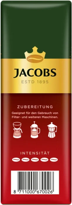 JACOBS Filterkaffee Meisterröstung 6 X 500g Pulver-Kaffee Gemahlen Röstkaffee -Kaffeegetränkeladen ac5d14d220d2a2155a4589dfbeca8ed2 1