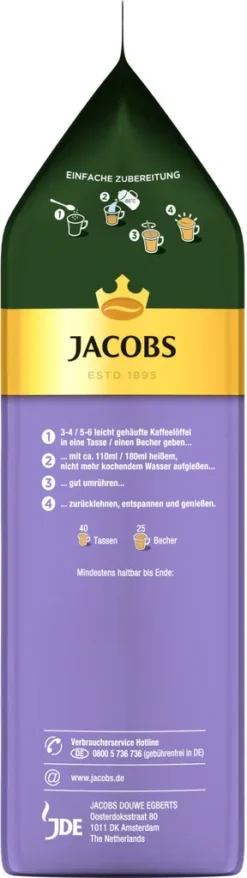 JACOBS Typ Cappuccino Choco Vanille Mit Milka 12 X 500 G Beutel -Kaffeegetränkeladen ac7c512c864f7513371d238ba1e1a274