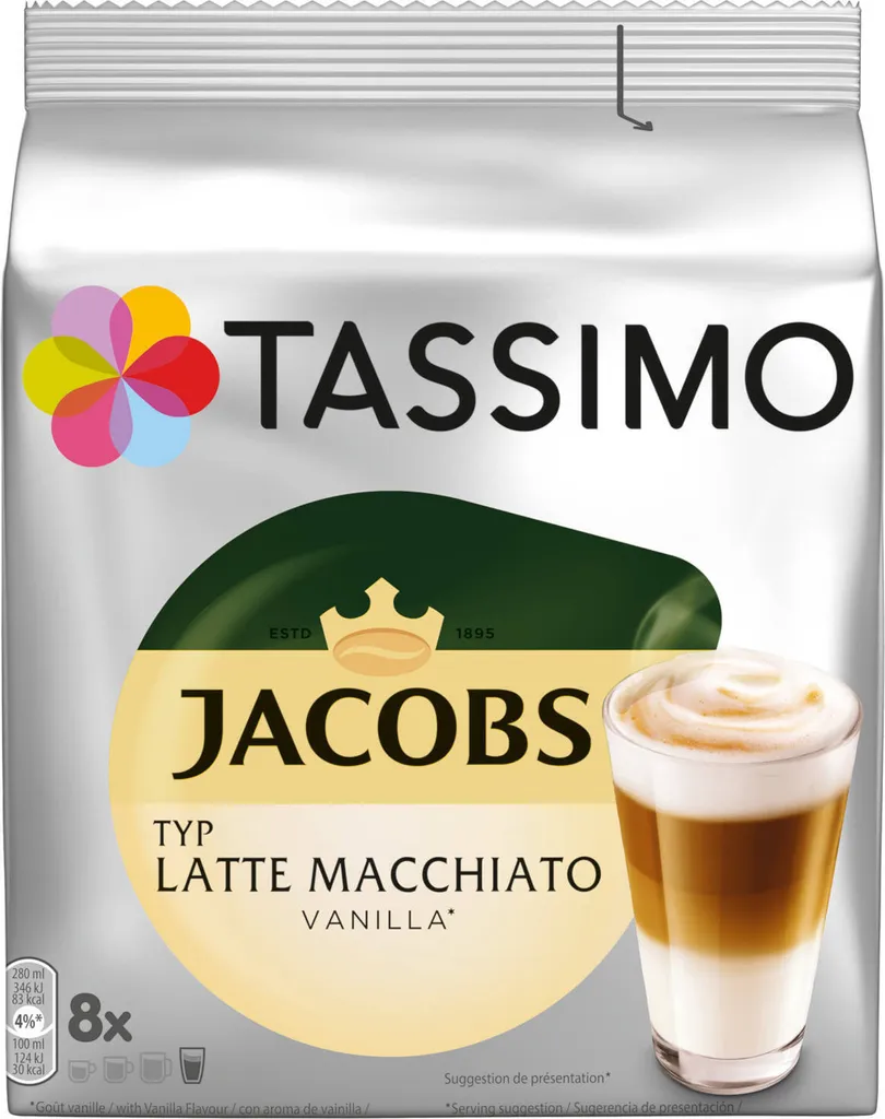 TASSIMO Kapseln 2 X Latte Macchiato Vielfaltspakete + Vivy 2 Schwarz Gratis 2 TASSIMO Kapseln 2 X Latte Macchiato Vielfaltspakete + Vivy 2 Schwarz Gratis – Bild 2