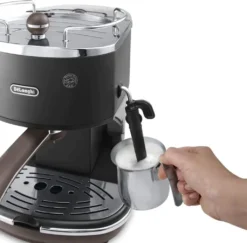 De'Longhi DeLonghi Icona ECOV 311.BK Schwarz Siebträger Espressomaschine -Kaffeegetränkeladen adee33756bca5f1508b22a54b7e9c0e1