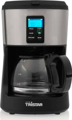 Tristar Kaffeemaschine Mit Mahlwerk CM-1280 650 W 0,75 L Schwarz -Kaffeegetränkeladen afe68544ab196f4f47a819a4c9d9d09a