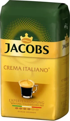JACOBS Kaffeebohnen Expertenröstung Crema Italiano 3 Kg Geröstete Bohnen+ 1 Jacobs Barista Becher+ 1 Dose -Kaffeegetränkeladen b061bb531058ef760a6f18bf3739e3d3