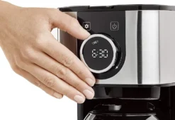 CASO Selection C12 - Design-Kaffeemaschine Für Bis Zu 12 Tassen Kaffee, 1,5 L Wassertank, Edelstahlgehäuse, Warmhaltefunktion, Timer, Inkl. Permanentfilter -Kaffeegetränkeladen b0ad6ee03817f8e034b14818a5ebb960