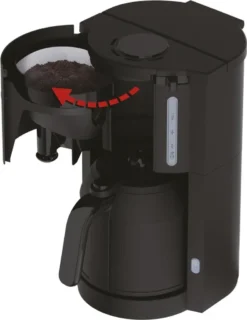 Krups KM3038 ProAroma Therm Schwarz Filterkaffeemaschine -Kaffeegetränkeladen b13be11da191911e78e27409923b11c0