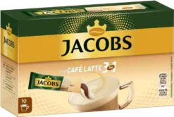 Jacobs 3in1 Sticks Café Latte | Löslicher Kaffee | 10 Portionen 15 Jacobs 3in1 Sticks Café Latte | Löslicher Kaffee | 10 Portionen -Kaffeegetränkeladen b5b104e55c87d270d5ae20a070df8e17