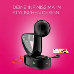 Krups Espressomaschine NESCAFÉ® DOLCE GUSTO® Infinissima KP1708, Schwarz -Kaffeegetränkeladen babc262a978f204f860f44bc0ee14a6a