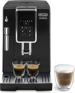 De'Longhi DeLonghi ECAM 350.15.B Dinamica Kaffeevollautomat Schwarz -Kaffeegetränkeladen bb72df05321e9075e979d144182c7385