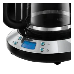 Russell Hobbs 24391-56 Inspire Black Digitale Kaffeemaschine Mit Timer, WhirlTech-Brühtechnologie, 1,25 L Glaskanne, 1100 Watt -Kaffeegetränkeladen bbad08320bd2f3bd1d7c16f41d5d4f32