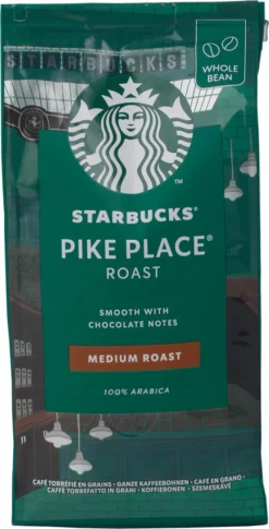 Nestlé® Starbucks Pike Place Roast, Medium, Ganze Bohne, 200 G -Kaffeegetränkeladen bbc73b38e5433e817200569654d7fbf5