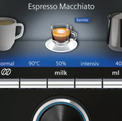 Siemens TI9555X9DE EQ.9 Plus Connect S500 Schwarz -Kaffeegetränkeladen bbd1a5a8a54a1f5667c7c9ada2fd8753