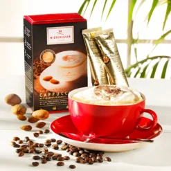 Niederegger Marzipan Geschmack Cappuccino 10 Portionsbeutel 220g -Kaffeegetränkeladen bcbbdca313b5b2394998586f065874d2