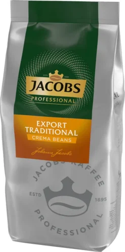 JACOBS Kaffeebohnen Professional Export Traditional Crema Markant 2 X 1 Kg -Kaffeegetränkeladen bcea5721963d424ecad7dcb00fabdd7f