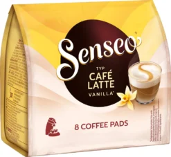 Senseo Café Latte Vanilla 10er Pack Kaffee Pads 10x 8 Pads, 80 Getränke -Kaffeegetränkeladen be323b0f751eb12b35131df40005d1d3