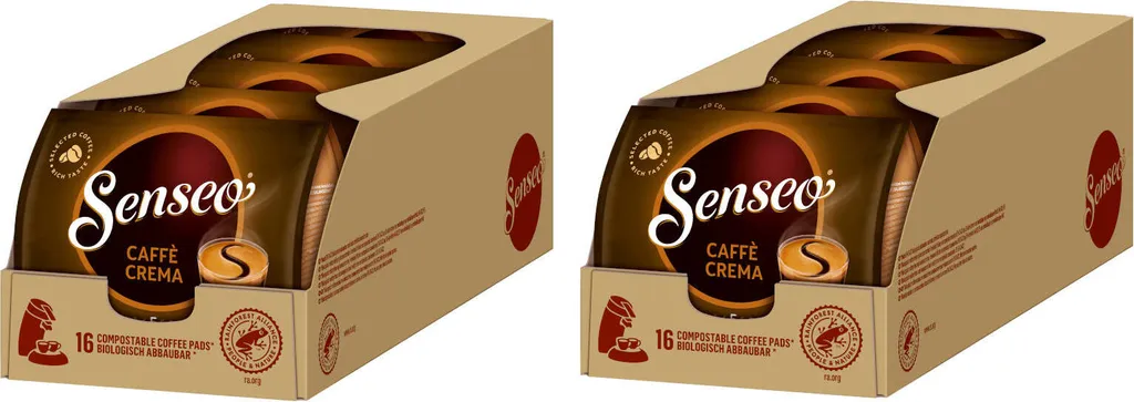 SENSEO Pads Caffè Crema Senseopads 160 Getränke Kaffeepads 1 SENSEO Pads Caffè Crema Senseopads 160 Getränke Kaffeepads