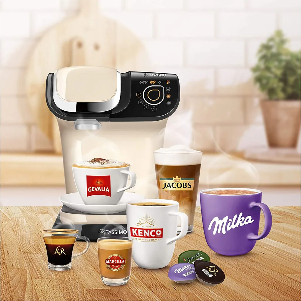 Bosch Tassimo-Kapselmaschine My Way 2 Creme TAS6507 Intellibrew 1500 W 7 Bosch Tassimo-Kapselmaschine My Way 2 Creme TAS6507 Intellibrew 1500 W – Bild 7