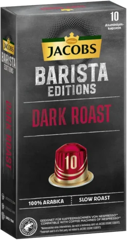 JACOBS Kapseln Barista Editions Dark Roast 10 10x10 Nespresso®* Kompatibel -Kaffeegetränkeladen c2569abbfebaa7af7b0d8e22a615443d