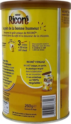 Nestle Ricore L'instant Douceur Instant Kaffee Mit Extrakten Aus Der Zichorie Wurzel 260 Gramm -Kaffeegetränkeladen c3f7247538594d93a78ed0e00458d4e9