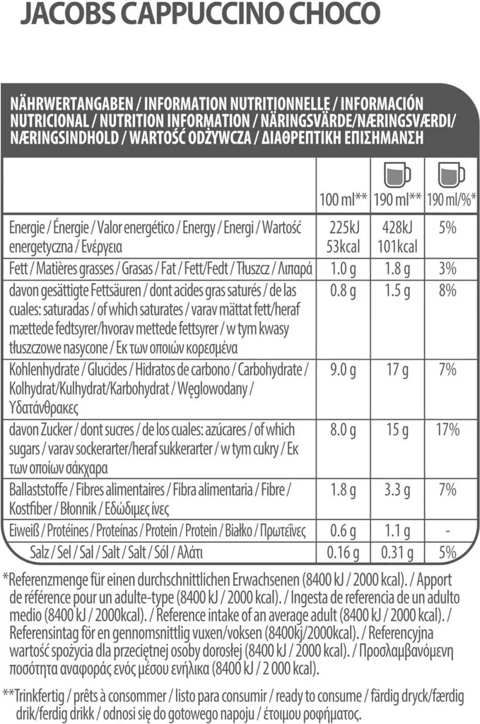 TASSIMO Kapseln Cappuccino Mix-Paket Cappuccino Classic + Cappuccino Choco Je 3 Packungen 48 Getränke 4 TASSIMO Kapseln Cappuccino Mix-Paket Cappuccino Classic + Cappuccino Choco Je 3 Packungen 48 Getränke – Bild 4