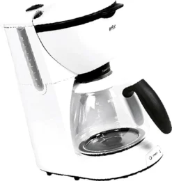BRAUN Kaffeemaschine KF 520/1 Weiß -Kaffeegetränkeladen c5b5fb2c0813e82fd668a8256b7e74a7