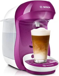 Bosch TASSIMO HAPPY Wild Purple +20 € Gutschein 1400 Watt 0,7 Liter Wassertank -Kaffeegetränkeladen c6a666af9b79a37d001e895591a93b14