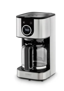 CASO Selection C12 - Design-Kaffeemaschine Für Bis Zu 12 Tassen Kaffee, 1,5 L Wassertank, Edelstahlgehäuse, Warmhaltefunktion, Timer, Inkl. Permanentfilter -Kaffeegetränkeladen c7093c9b9a93be437cd3cded171ace0a