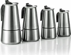 Espressokocher & Kaffeekocher Aus Edelstahl - Espressomaschine Kaffeemaschine Von Coffee Fox (9 Tassen) -Kaffeegetränkeladen c8262acb9d0115e72d0723240accacf0