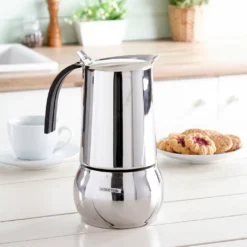 Bialetti Espressokocher Kitty 10 Tassen Inkl. 100g Perfetto Moka Classico -Kaffeegetränkeladen c92b6d17f20f21d0e64ebfb88965223c