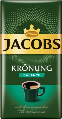 JACOBS Filterkaffee Krönung Balance 6 X 500 G Kaffee Gemahlen + 1 Becher+ 1 Dose 12 JACOBS Filterkaffee Krönung Balance 6 X 500 G Kaffee Gemahlen + 1 Becher+ 1 Dose -Kaffeegetränkeladen cbea3c59ab251e2292f5ead25a64a448