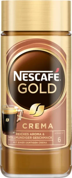 Nescafé® Nescafé Gold Crema | Löslicher Kaffee | 200g-Glas 13 Nescafé® Nescafé Gold Crema | Löslicher Kaffee | 200g-Glas -Kaffeegetränkeladen ce2185120a564df7dcb628120ed27429