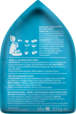 Senseo Decaf Entkoffeiniert | 16 Kaffeepads -Kaffeegetränkeladen d0d43aad9a2257be084a3680f2494626