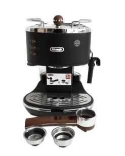 De'Longhi DeLonghi Icona ECOV 311.BK Schwarz Siebträger Espressomaschine -Kaffeegetränkeladen d0f4c5e12397887d0707f5bef0947c56