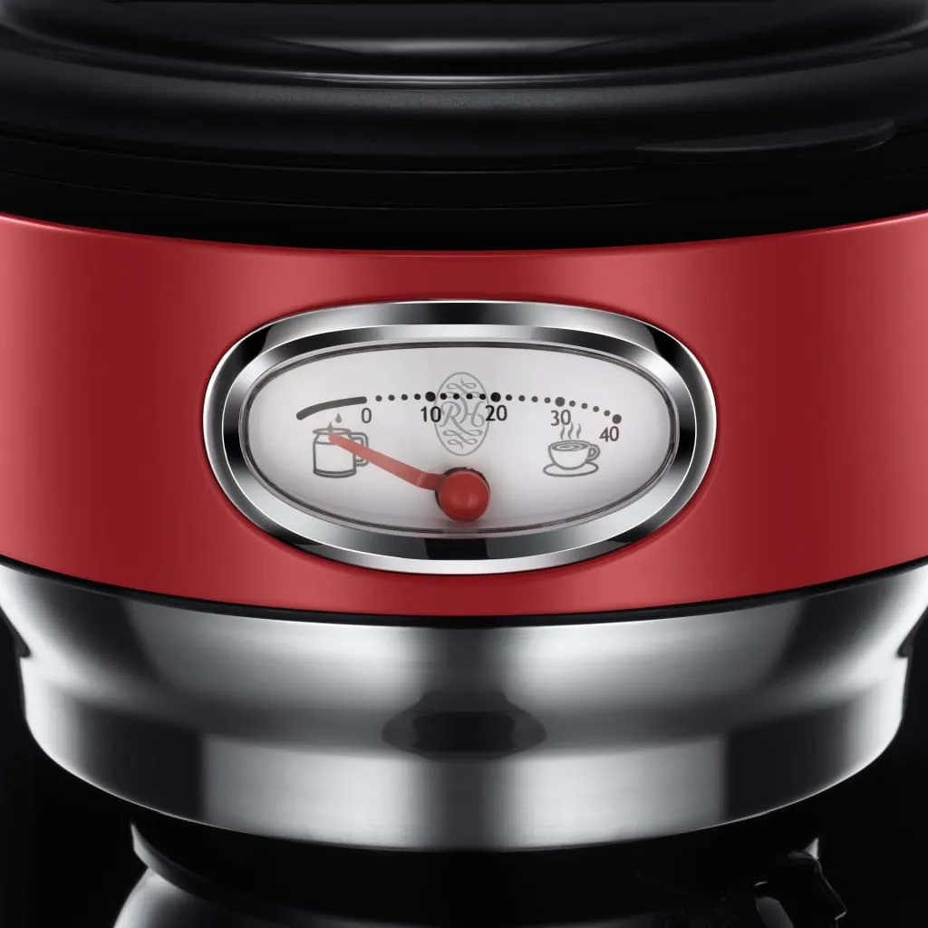 Russell Hobbs 21700-56 Retro Ribbon Red Kaffeemaschine 9 Russell Hobbs 21700-56 Retro Ribbon Red Kaffeemaschine – Bild 9