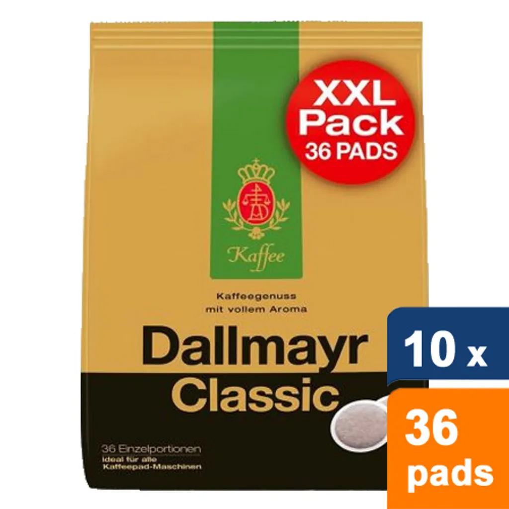 Dallmayr - Classic - 10x 36 Pads 1 Dallmayr - Classic - 10x 36 Pads