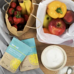 Lemonist Pestizid-Reduzierer - 4er-Set Obst- Und Gemüsereiniger Natron Zitronensäure Salz Granulat Vegan Reduzierung Von Pestiziden - Germany -Kaffeegetränkeladen d32b560ab4fec63fae74aadf802be49b