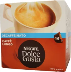 Nescafé® Nescafé Dolce Gusto Lungo Decaffeinato Entkoffeiniert | 16 Kaffeekapseln -Kaffeegetränkeladen d4d3eadaf6740bc8f1c1baa732ddcfbc