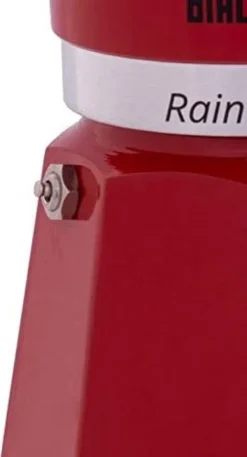 Bialetti Rainbow, Italienische Espresso-Kaffeemaschine, Aluminium, 3 Tassen, Rot -Kaffeegetränkeladen d6dd8c7d22e53636fdef43d2666edea3