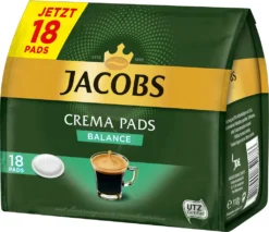 JACOBS Pads Crema Balance 5 X 18 Getränke - 90 Kaffeepads Senseo Kompatibel -Kaffeegetränkeladen d71fb0f6269d0cbc9a187405e6250cb8