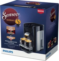 PHILIPS SENSEO Quadrante HD7866 / 61 - Intensives Schwarz -Kaffeegetränkeladen d7c1a3598a06130e158b3cb00e1eb1be