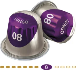 Jacobs Lungo 8 Intenso, Kaffeekapseln, Nespresso Kompatibel, Kaffee, 200 Kapseln, á 5.2 G -Kaffeegetränkeladen d92025d7b97dd9458c68b17a4e2a5820