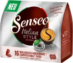 SENSEO Pads Italian Style Senseopads UTZ 80 Getränke Kaffeepads -Kaffeegetränkeladen da20544efa2cd6ef4cba2f0a2408d75b