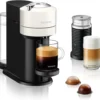 De'Longhi Nespresso-Kapselmaschine Vertuo Next ENV 120.W + Milchaufschäumer