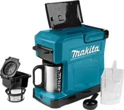 Makita Akku / Netz Tragbare Mobile Kaffeemaschine Caffee DCM501Z 18V 230V -Kaffeegetränkeladen dc1ab4a52b9254b34d9db82a771bfec9