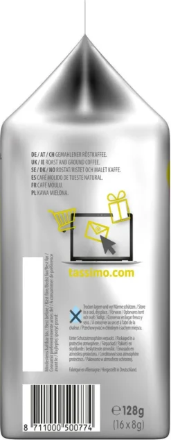 TASSIMO Jacobs Caffè Crema Mild XL 5er Pack T Discs Kaffee Kapseln 5x16 Getränke -Kaffeegetränkeladen e07bf1c47731d8100e4ccf9941aeb92d