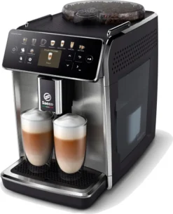 Philips Saeco SM6585/00 GranAroma Kaf­fee­voll­au­to­mat Mit Farbigem Display Edelstahl -Kaffeegetränkeladen e50a7d56e081068c636b77172d44b605