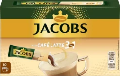 Jacobs 3in1 Sticks Café Latte | Löslicher Kaffee | 10 Portionen 17 Jacobs 3in1 Sticks Café Latte | Löslicher Kaffee | 10 Portionen -Kaffeegetränkeladen e5b8e841682cb91a8b64435107cc2af5