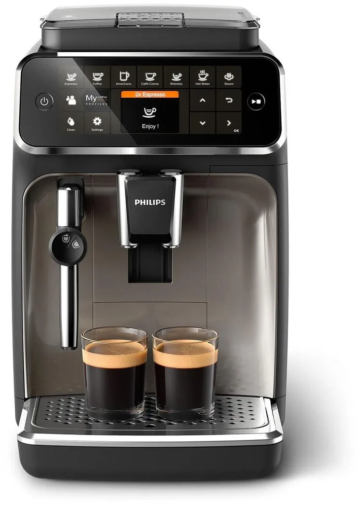 Philips EP4327/90 4300 - Kaffee-Vollautomat - Schwarz/chrom 1 Philips EP4327/90 4300 - Kaffee-Vollautomat - Schwarz/chrom
