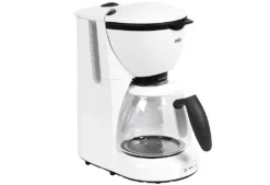 BRAUN Kaffeemaschine KF 520/1 Weiß -Kaffeegetränkeladen e6aa1f3c96fc4a1baa45315fe8f70977