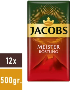 JACOBS Meisterröstung Filterkaffee 12 X 500 G Kaffee Gemahlen 11 JACOBS Meisterröstung Filterkaffee 12 X 500 G Kaffee Gemahlen -Kaffeegetränkeladen e7431fb5a20ecfc780142c35dd5952de